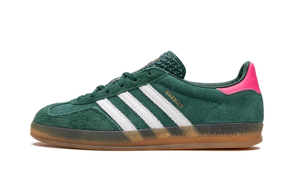 Gazelle Indoor WMNS "Collegiate Green / Lucid Pink" – Women's Sneakers