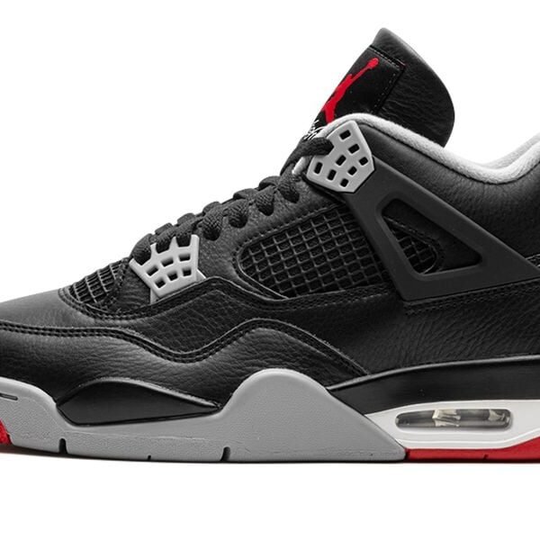 Air Jordan 4 "Bred Reimagined" – Men's Streetwear Basketball Sneakers