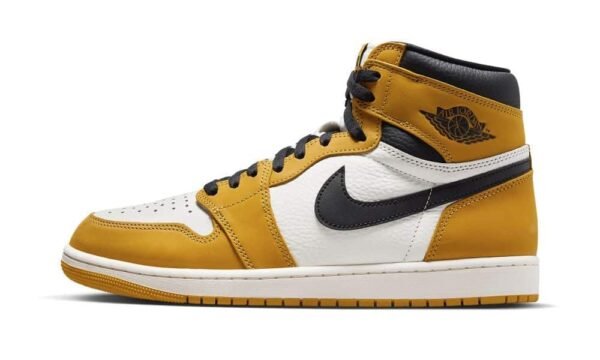 mens air jordan 1 retro high og yellow ochre iconic basketball fashion