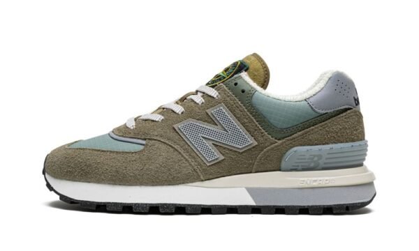 New Balance 574 "Stone Island - Steel Blue" – Men's Classic Running Sneakers